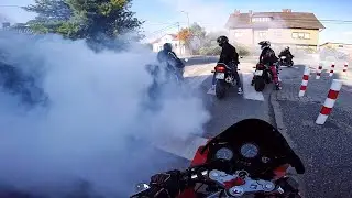 💓 Obstawa Motocyklowa Karoliny i Łukasza 💓😇🏍 | Honda NSR 125 | GoPro