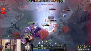 I tried strategy of swapping Aghanim Scepter to bear...