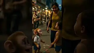 Bobby monkey the school