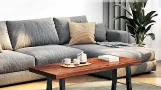 Upgrade Your Furniture! Industrial Metal 16-Inch Table & Bench Legs 🪑 Modern DIY Home Makeover