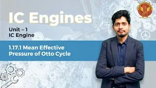 1.17.1 Mean Effective Pressure of Otto Cycle | ME501 |