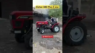 Eicher 280 plus Mini tractor 4x4 #tractortv #tractortv1 #eicherminitractor #eicher