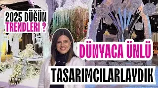 Dünyaca Ünlü Düğün Tasarımcılarının Sofralarını Geziyoruz - Sofralar Sergisi 2024 - Rixos Tersane