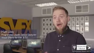 Special Visual Effects Degree course at University of Bolton