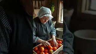 How The Amish Keep Tomatoes Fresh For Months Using Wood Ash | No Refrigeration