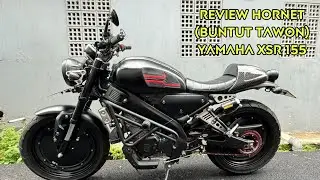 Review HORNET (Buntut Tawon) Yamaha XSR 155 CUSTOM MODEL CAFERACER