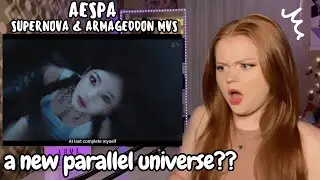 aespa Supernova / Armageddon MV Reaction!