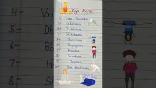 Yoga Asanas Name in English | 10 Names of Yoga Asanas | Yoga Poses | Yoga Postures | Yog Aasan