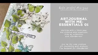 ARTJournal with Me: Essentials Blank Canvas 01