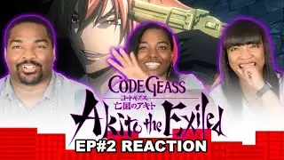 Code Geass Akito the Exile Episode 2 The Wyvern Divided - GROUP REACTION!!!!