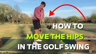 How to move the Hips in the Golf Swing! #golf #tips