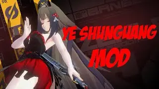Ye shunguang NEW SKIN ZENLESS ZONE ZERO (MOD)-Ye Shunguang Scarlet Goth