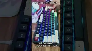 FR4 Plate VS PC Plate on Leobog Hi75