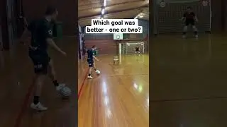 Futsal shooting drill - easy to do!