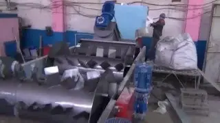 Комплекс  переработки загрязненной пленки ПВД ПНД ПП