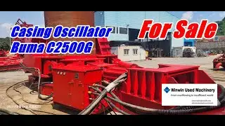 [ Winwin Used Machinery ] Casing Oscillator Buma C2500G For sale
