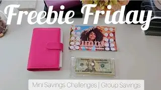 Freebie Friday 🎉| #snccollab | Mini Savings Challenges | Single Mom Budget