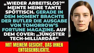 Beim Familienessen nannten sie mich arbeitslos – bis mein Gesicht auf dem Fortune-Cover erschien