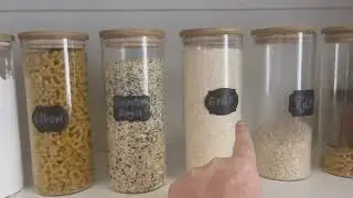 Glass Food Storage Containers Jars with Airtight Bamboo Lid Review
