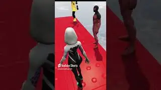Spider Girle Gwen vs Naruto epic Fails Ragdoll Challenge GTA 5