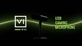 Shure MV6 Dynamic USB Gaming Microphone for PC Gamers & Streamers | Shure