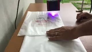 #UVLEDcuringpan dries conventional UV ink #UVLED