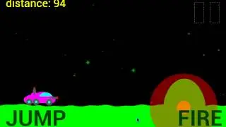 Moon Racer - the retro Moon Patrol like shooter for android