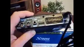 Распаковка телевизионного ресивера (тюнера) Т2 Strong SRT 8202 Dolby Digital AC3 DVB-T2