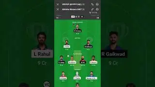 LKN vs CSK  Match dream11 team today match l Lucknow vs Chennai dream11 today team #dream11 #shorts