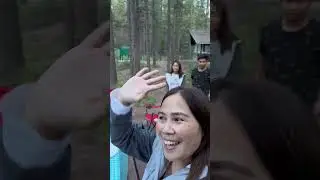 First Camping Experience at Two Jack Lake AB, Canada