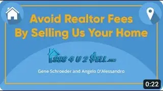 Avoid Realtor Fees and Sell us Your Home Directly   8884U2SELL com