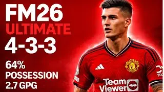 FM26 ULTIMATE 433! 64% владения мячом | &laquo;Манчестер Юнайтед&raquo; &mdash; чемпионы!