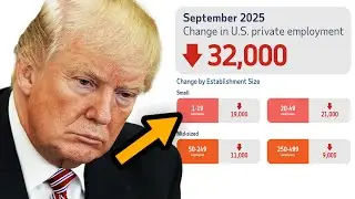 КРАСНЫЙ УРОВЕНЬ ТРЕВОГИ: Экономика Трампа ТЕРЯЕТ РАБОЧИЕ МЕСТА