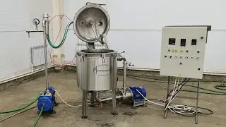 Установка гомогенизирующая УГ-УГМ-100 с внешним диспергатором
