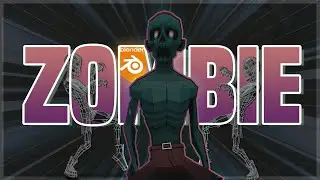 Como Modelar um ZUMBI Low Poly no Blender | Tutorial para Jogos 3D