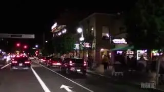 Driving Tour Through Mill Avenue, in Tempe Arizona, Home of ASU