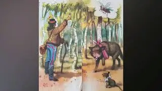 ASMR Story for grown ups: The Grateful Animals. Soft spoken English voice, 1970's story book.