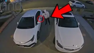 Attempted Car Break-in Thieves Caught On Ring Camera (Compilation) [Porch Pirates Caught On Camera]