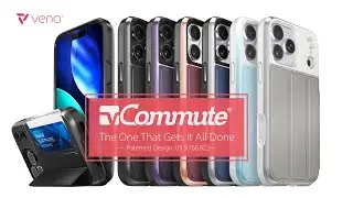 vCommute Wallet Case for iPhone 17, Air, Pro, & Pro Max