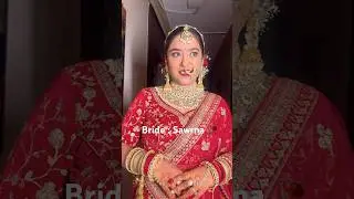 Valentine bride ❤️ #youtube #makeup #bride #makeupartist #viralshort #shortvideo #tranding