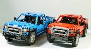 Dacoma 4x4 redux instructions #lego #legotechnic #moc