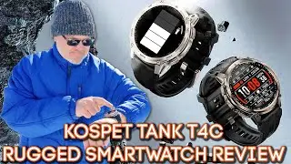 KOSPET TANK T4C Review  - A Rugged Military-Grade Smartwatch Packed With Survival Features