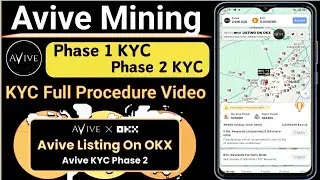 Avive mining app kyc Phase 2  || Avive mining app Withdraw || Avive mining Claim detail & Price
