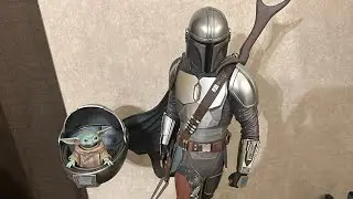 Sideshow: Mandalorian and Grogu 1/4 scale polystone statue unboxing/review