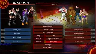 Fire Pro Wrestling: Unfinished 07/17/2017