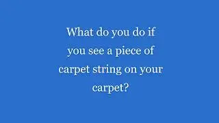What to do with carpet edge pieces? - Capell Flooring and Interiors #boiseidaho #carpetinstallation