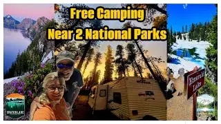Free Camping Near Lassen & Crater Lake! 2 Amazing Sno-Parks + Hidden Gems in Oregon!