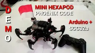 Demo mini hexapod Phoenix code