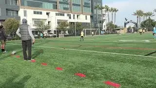 Blueberries 12/13 soccer game 1st goal at 10:27