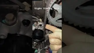 When You Know The Timing Belt Needs Replaced #tensioner